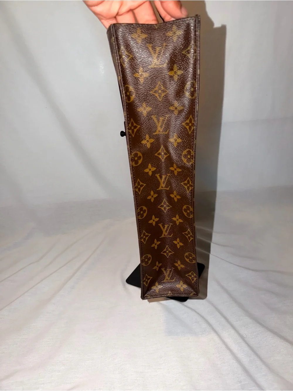 Louis Vuitton Vintage Sac Plat Monogram Tote Bag Handbag M51140